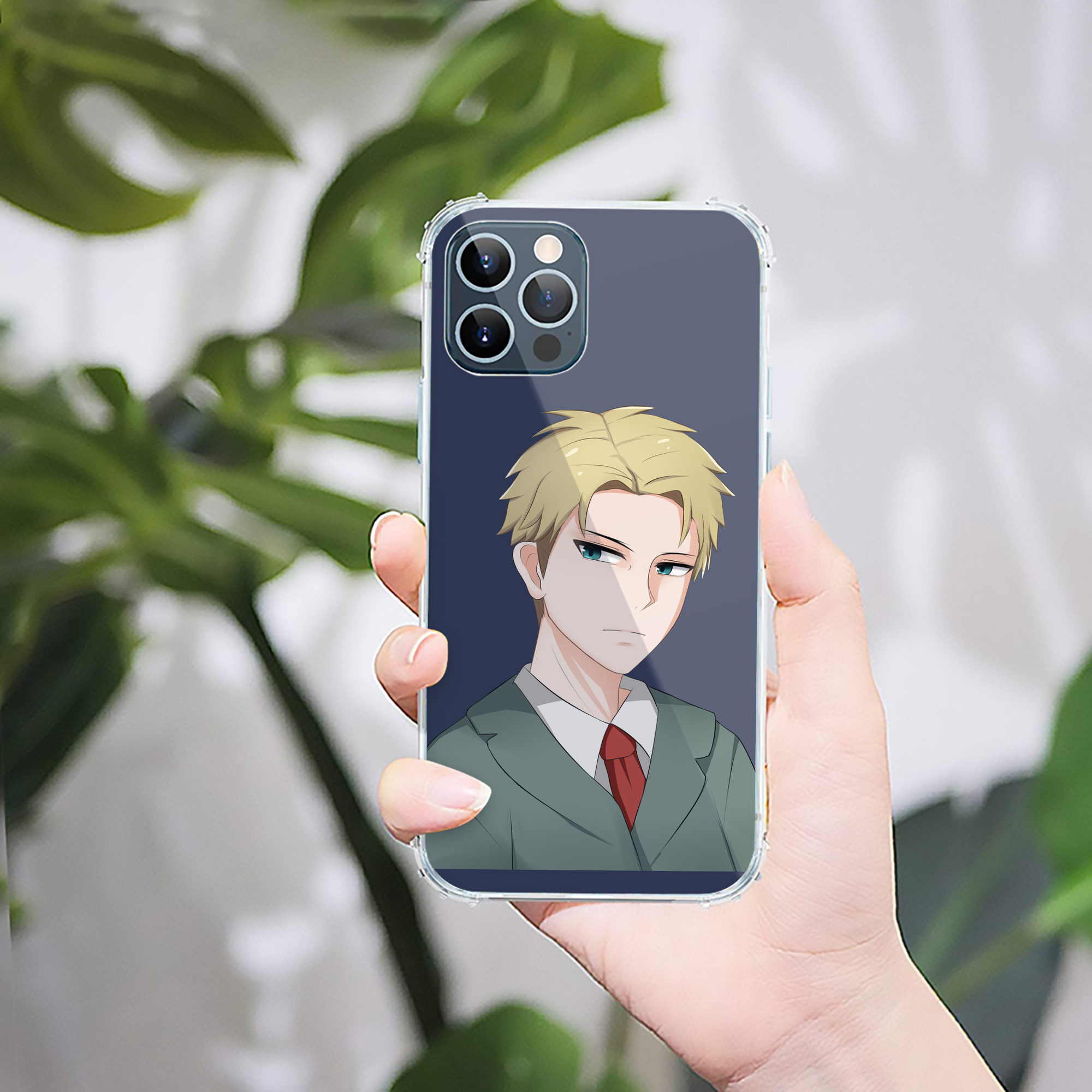 （画像用） SPY×FAMILY间谍家家酒 【iPhone 12シリーズ対応】透明スマホケース（クリアソフトケース）